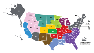 NAM25 US Production Map Regions